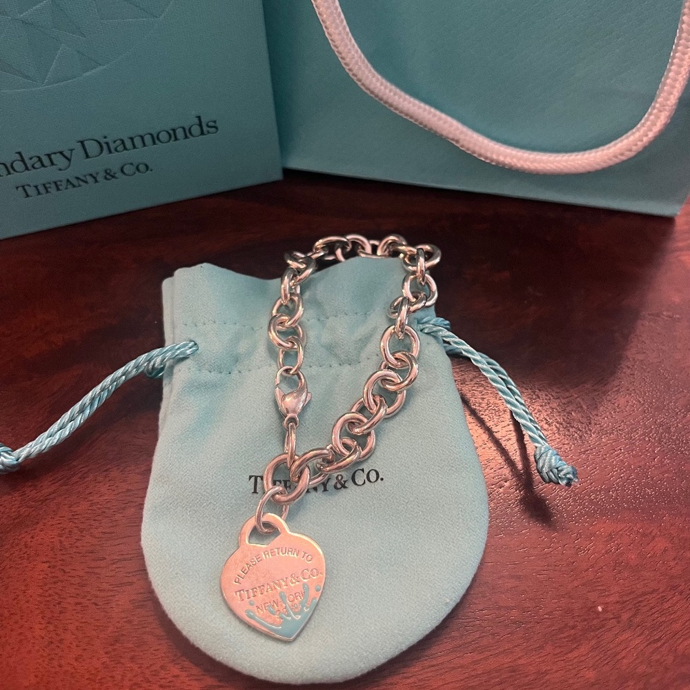 Tiffany & Co. Splash of Color Heart Bracelet